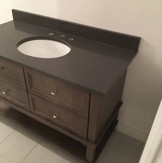 Installed countertop project